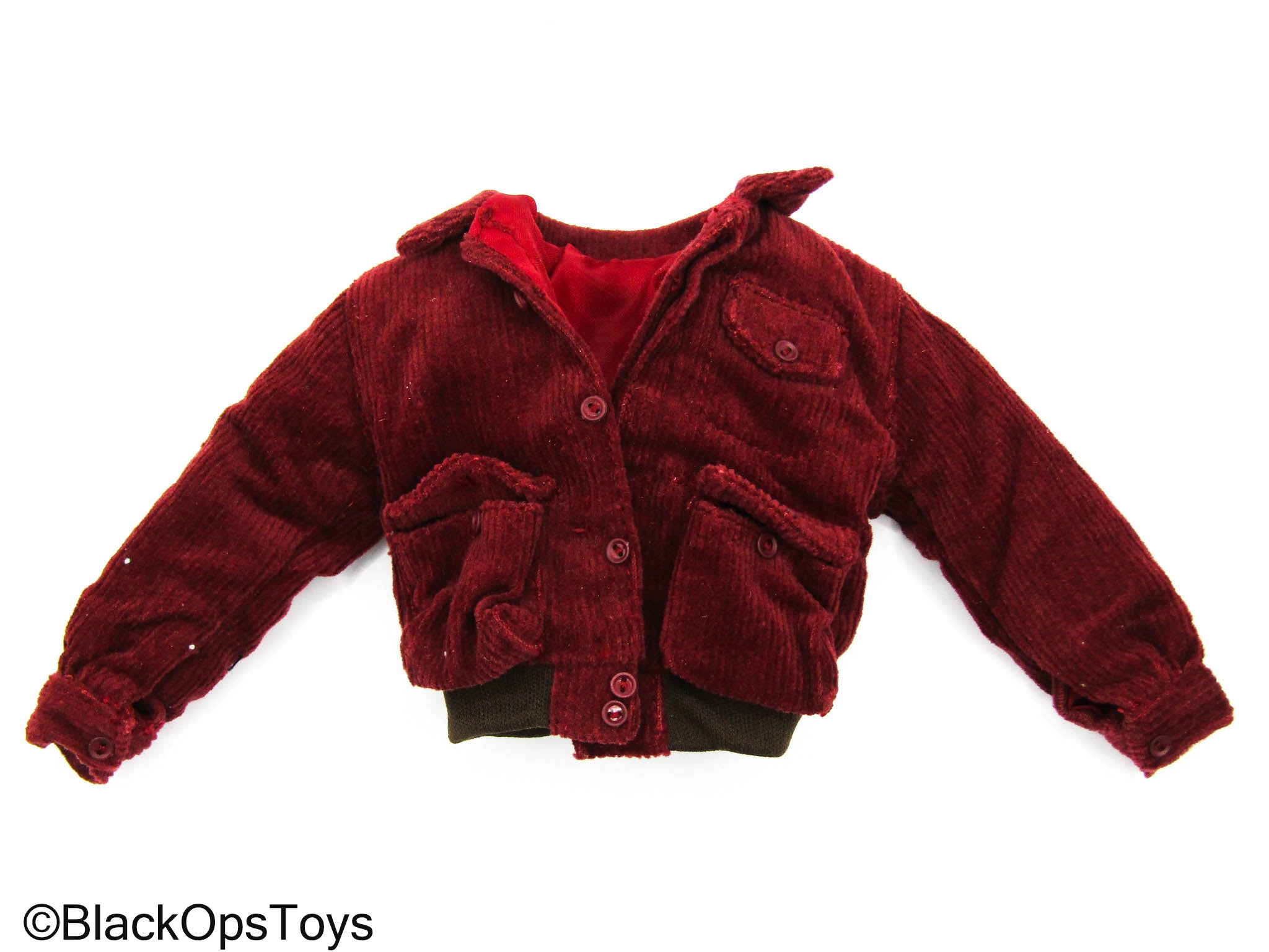 The Screaming Red Corduroy Jacket