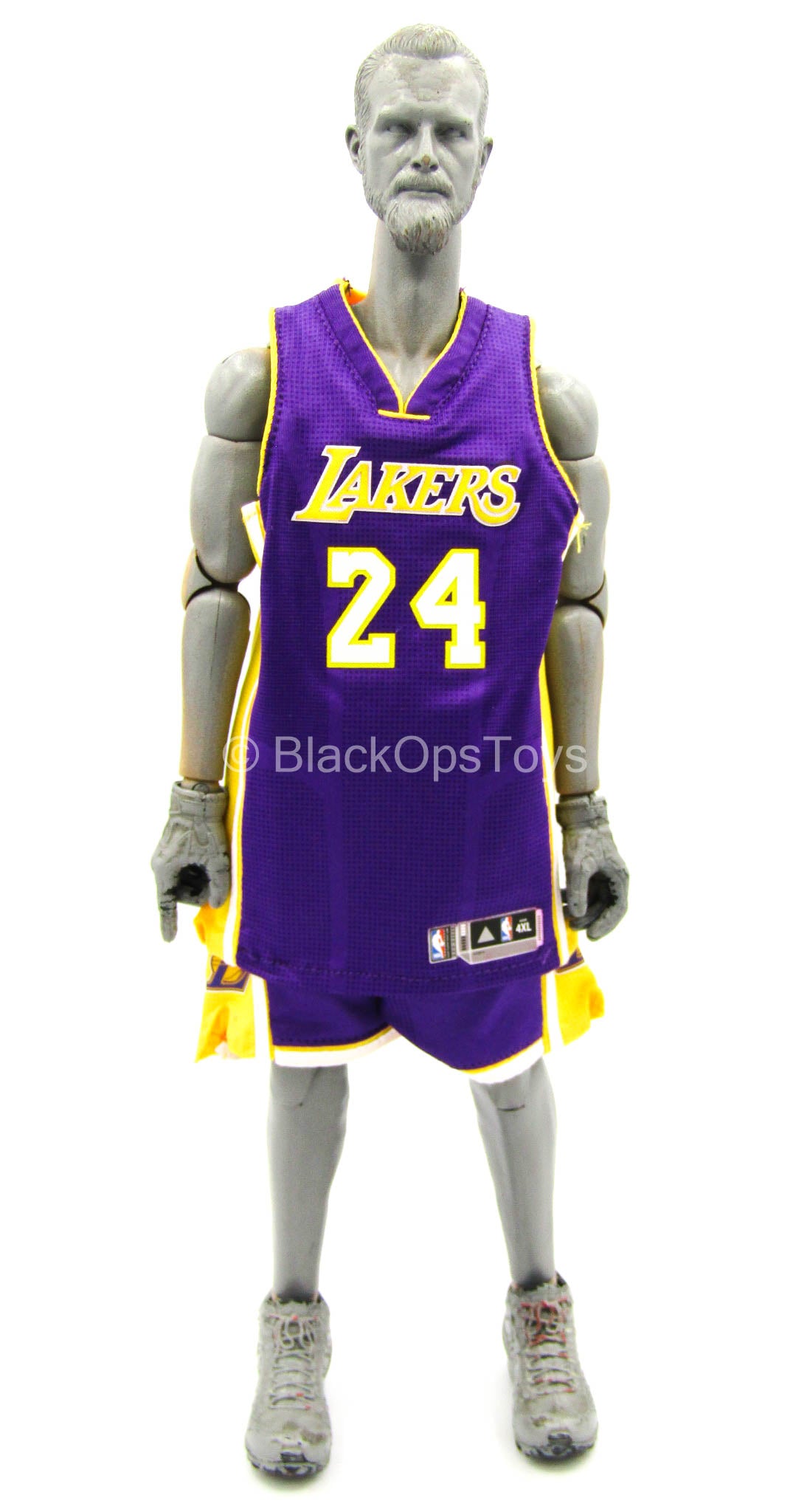 Kobe Bryant #24 Los Angeles Lakers basketball Jersey Champion NBA Yellow  Men's M