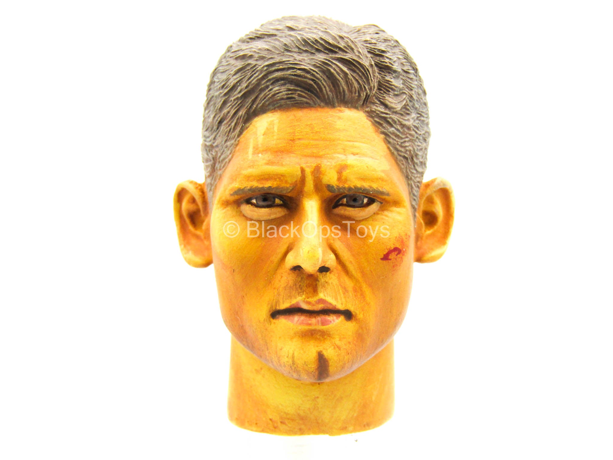 African American Male Head Sculpt (Young), 1:6 Scale Male Head Sculpts