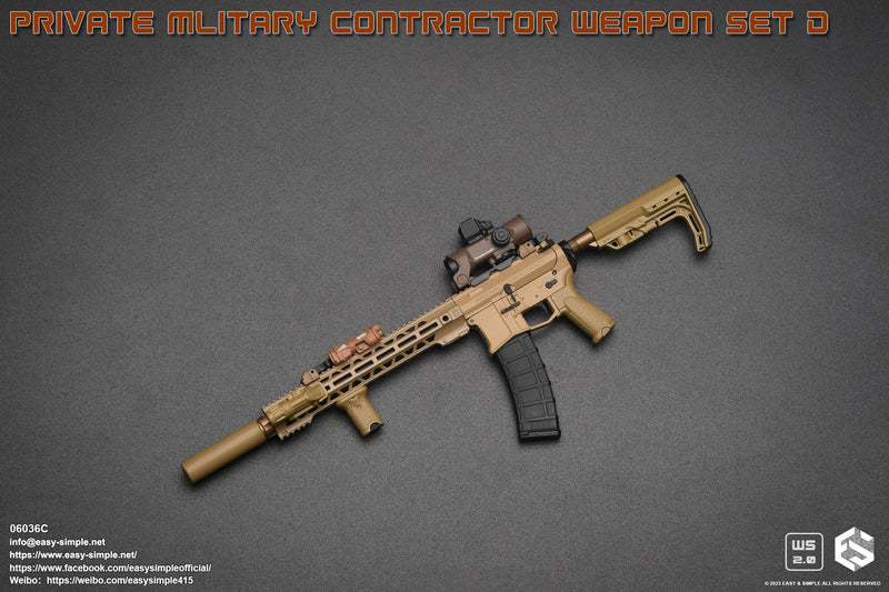 Load image into Gallery viewer, Private Military Contractor Weapon Set C - MINT IN BOX
