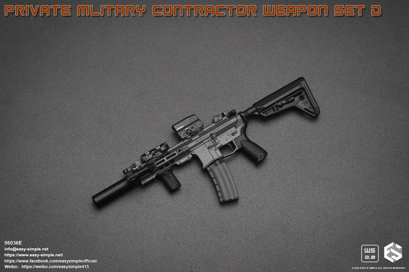 Load image into Gallery viewer, Private Military Contractor Weapon Set E - MINT IN BOX
