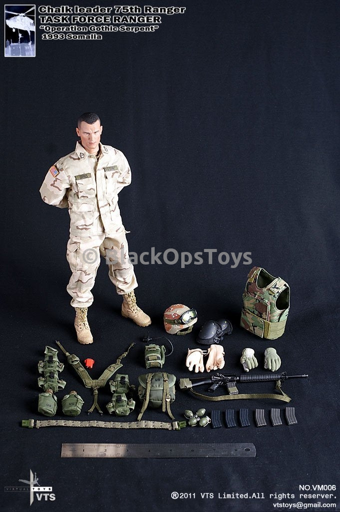 Load image into Gallery viewer, Black Hawk Down 75th Ranger Regiment Chalk Leader Task Force Mint in Box
