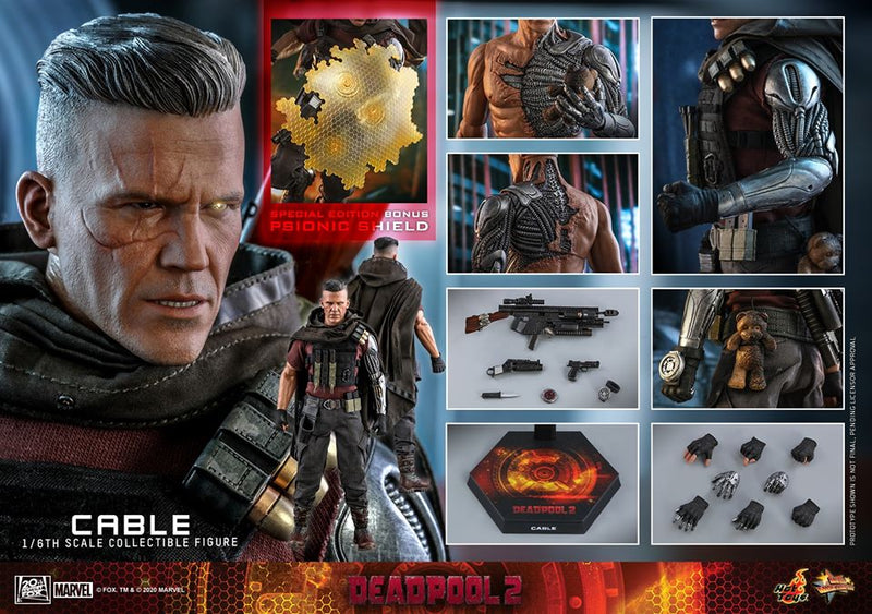 Load image into Gallery viewer, Deadpool 2 - Cable w/Custom Head Sculpt - MIOB (READ DESC)
