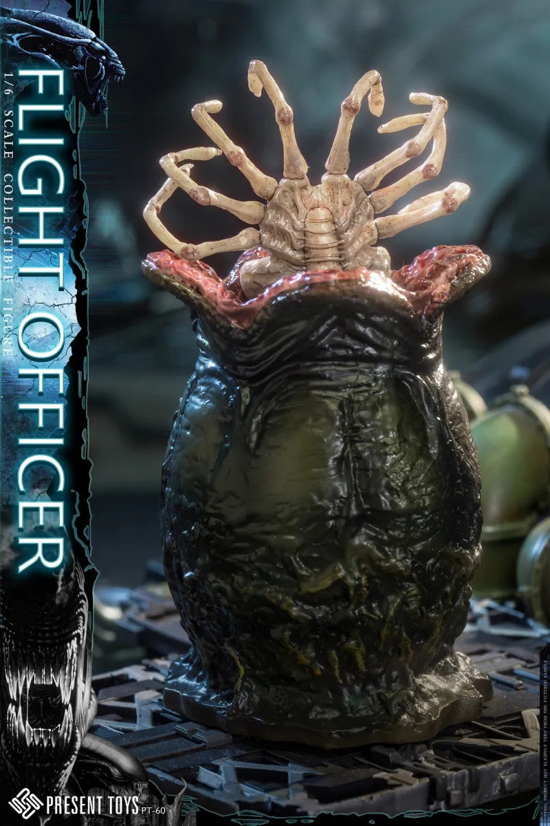 Load image into Gallery viewer, Female Flight Officer - Facehugger w/Open Egg
