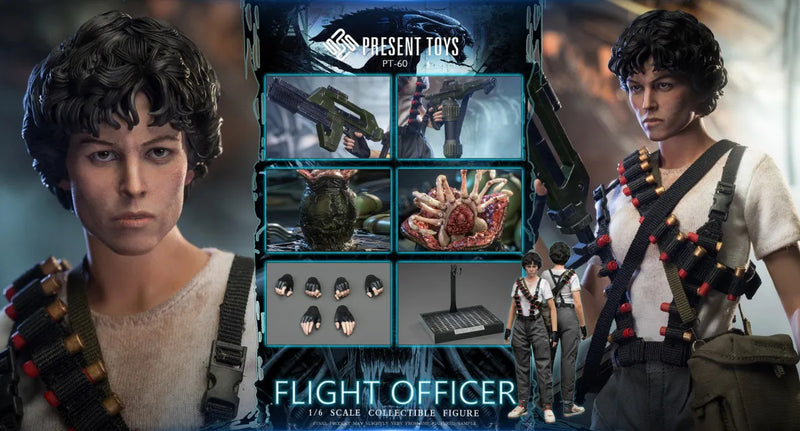 Load image into Gallery viewer, Female Flight Officer - Facehugger w/Open Egg
