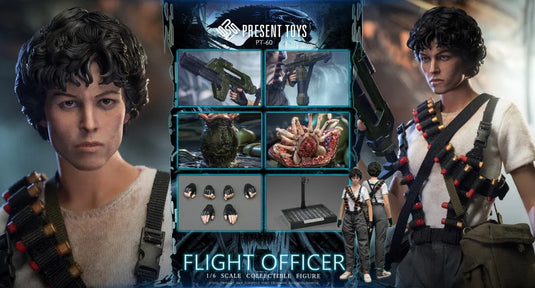 Female Flight Officer - Facehugger w/Open Egg