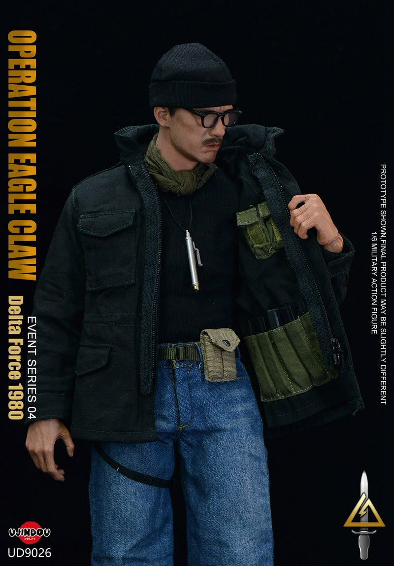 Load image into Gallery viewer, Operation Eagle Claw - Black Jacket w/Inside Pockets
