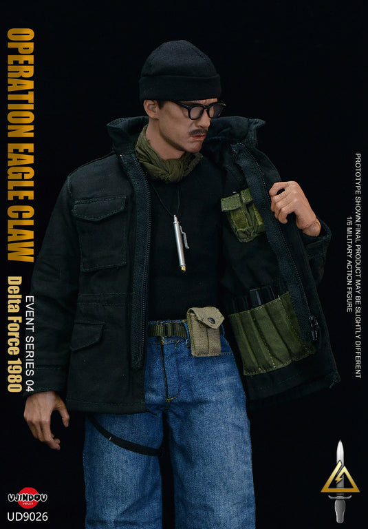 Operation Eagle Claw - Black Jacket w/Inside Pockets