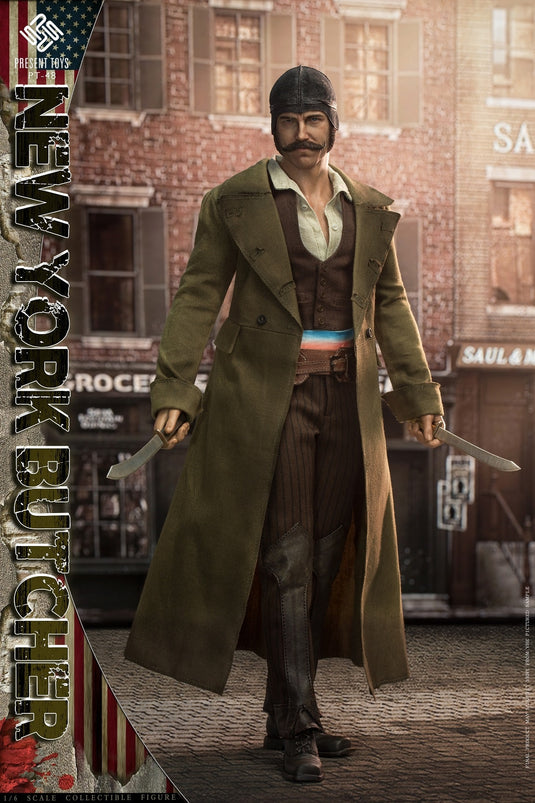 New York Butcher - Green Coat