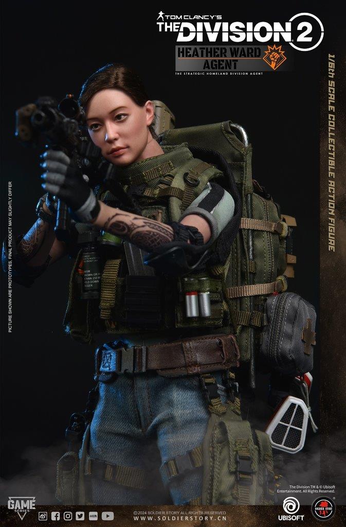 Load image into Gallery viewer, The Division 2 - Heather Ward - M4 Rifle w/Attachment Set
