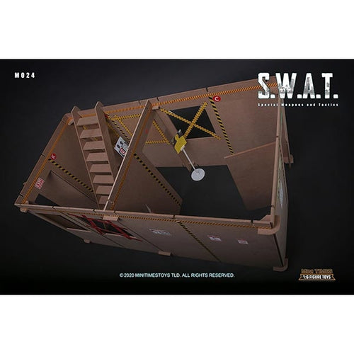 SWAT Mini Shoot House Diorama - MINT IN BOX