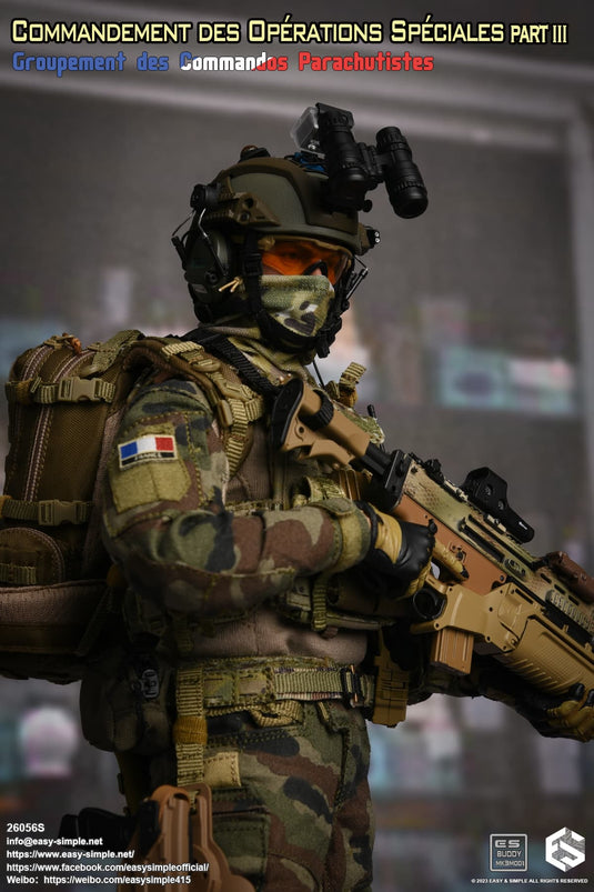 French Commandement - MK16 Scar Rifle w/Grenade Launcher