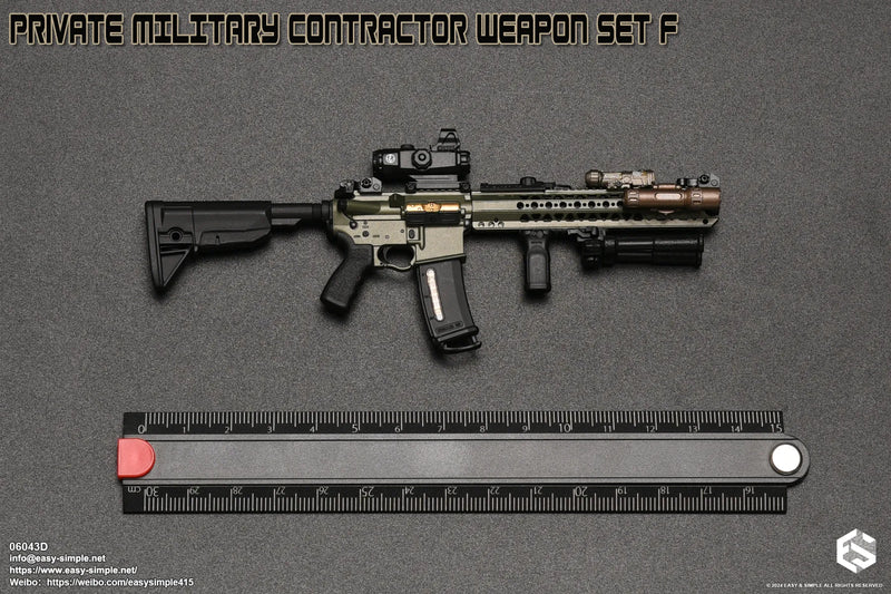 Load image into Gallery viewer, PMC Weapon Set F Ver. D - Iron Sights
