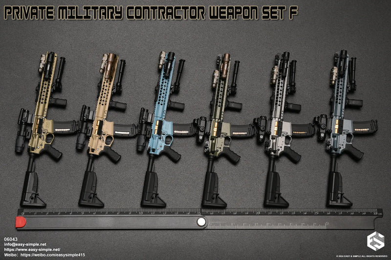 Load image into Gallery viewer, PMC Weapon Set F Ver. A - Black Foregrip
