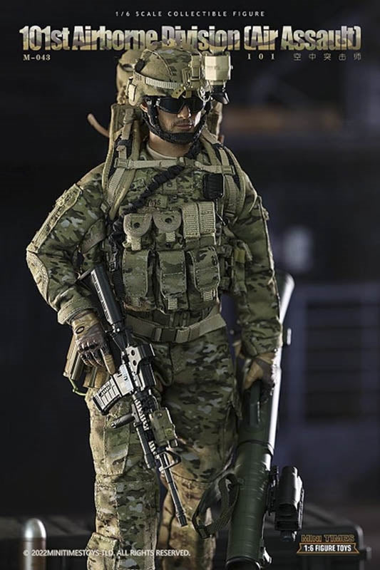 101st Airborne Div. - OCP Multicam MOLLE Combat Vest w/Pouches