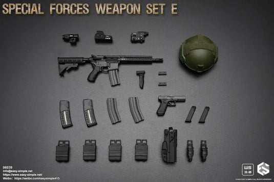 Special Forces Weapon Set E Version A - MINT IN BOX