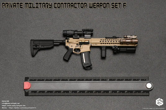 PMC Weapon Set F Ver. B - Tan LVOA Rifle