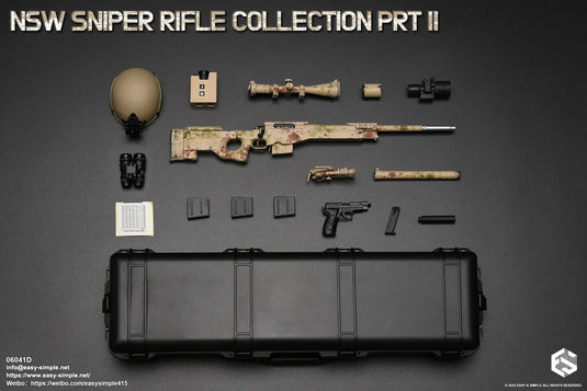 NSW Sniper Rifle Collection PRT II Ver. D - MINT IN BOX