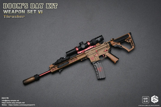 Doom's Day Weapon Set VI Ver. B - Rifle "Thrasher" Set