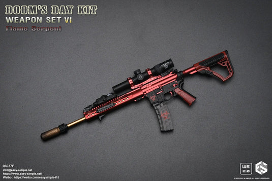 Doom's Day Weapon Set VI Ver. F -  Black Iron Sights