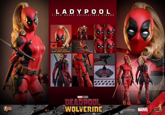 Lady Deadpool - Female Base Body w/Head Sculpt