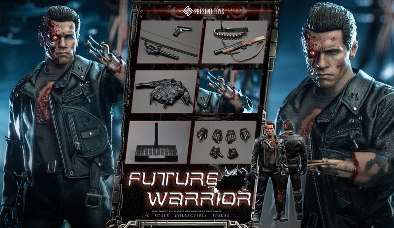 Load image into Gallery viewer, T-800 Future Warrior Deluxe - MINT IN BOX
