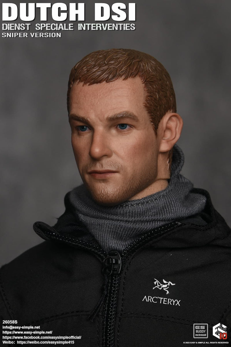 Load image into Gallery viewer, Dutch DSI Sniper Version - Male Base Body w/Head Sculpt
