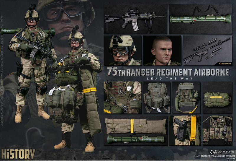 Load image into Gallery viewer, 75th Ranger Regiment Airborne - 3C Desert Combat Uniform Set
