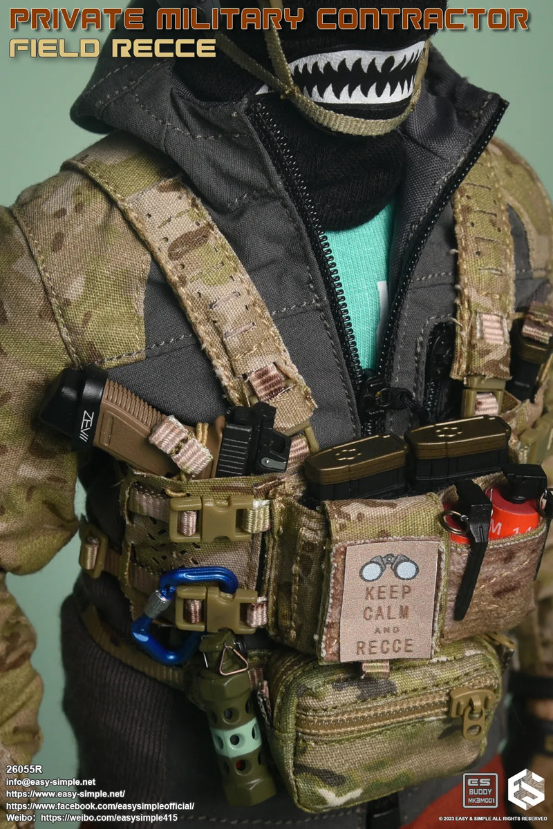 Load image into Gallery viewer, PMC Field RECCE - Multicam &amp; Grey Hooded Jacket
