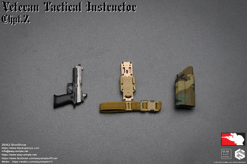 Load image into Gallery viewer, Veteran Tactical Instructor Chapter 2 3 Pack - MINT IN BOX
