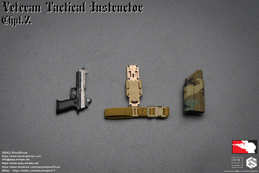 Veteran Tactical Instructor Chapter 2 3 Pack - MINT IN BOX