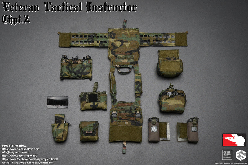 Load image into Gallery viewer, Veteran Tactical Instructor Chapter 2 3 Pack - MINT IN BOX
