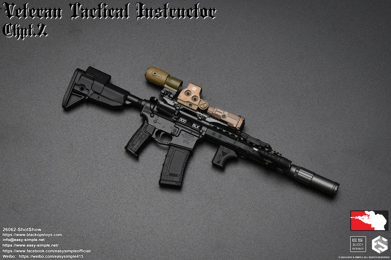 Load image into Gallery viewer, Veteran Tactical Instructor Chapt. 2 - N4 .300 Assault Rifle w/Attachment Set
