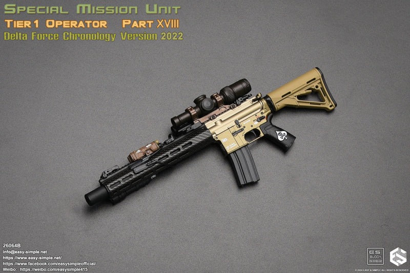 Load image into Gallery viewer, Delta Force SMU Tier 1 Op. - HK416 Rifle w/Attachment Set
