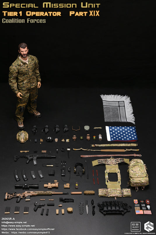 PREORDER DEPOSIT Special Mission Unit Tier1 Operator Part XIX Coalition Forces A - MINT IN BOX