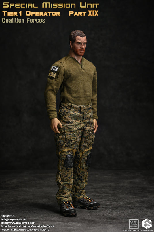 PREORDER DEPOSIT Special Mission Unit Tier1 Operator Part XIX Coalition Forces B - MINT IN BOX