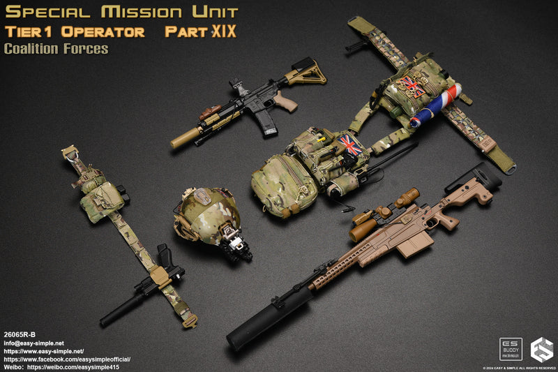 Load image into Gallery viewer, PREORDER DEPOSIT Special Mission Unit Tier1 Operator Part XIX Coalition Forces B - MINT IN BOX
