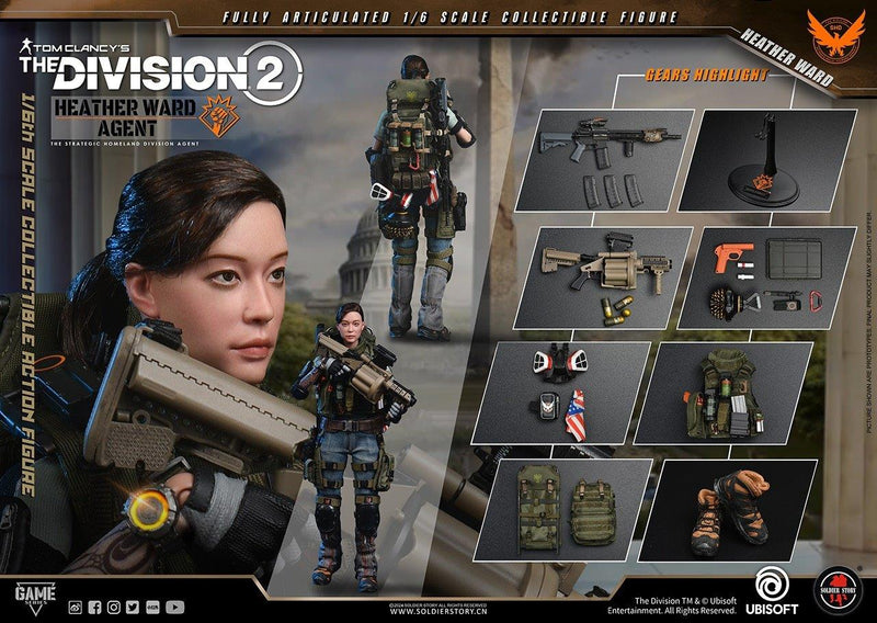 Load image into Gallery viewer, The Division 2 - Heather Ward - M4 Rifle w/Attachment Set
