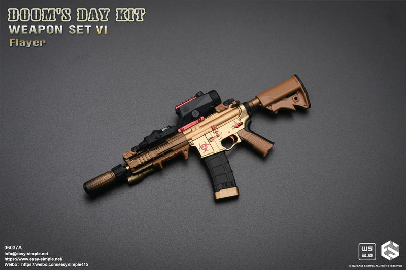 Load image into Gallery viewer, Doom&#39;s Day Weapon Set VI Ver. A - 5.56mm Magazine w/Holsters (x3)
