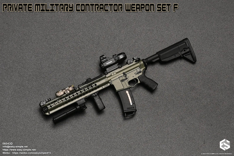 Load image into Gallery viewer, Private Military Weapon Set F Version D - MINT IN BOX
