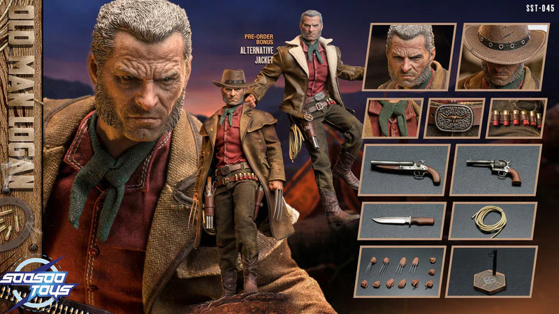 Load image into Gallery viewer, Old Man Logan - Brown Weathered Jacket
