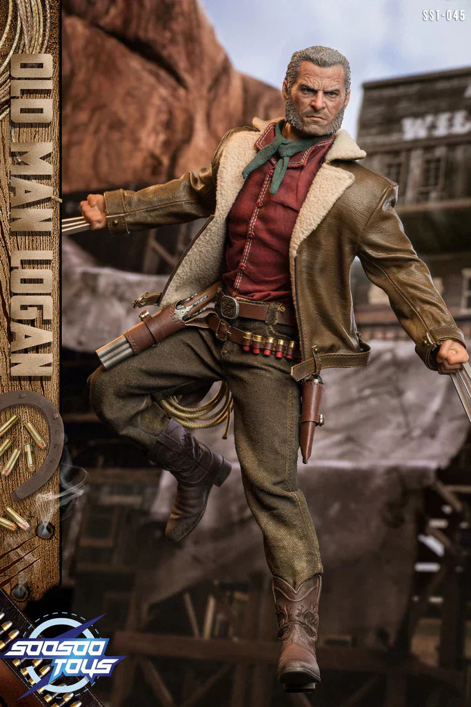 Load image into Gallery viewer, Old Man Logan - Brown Weathered Jacket
