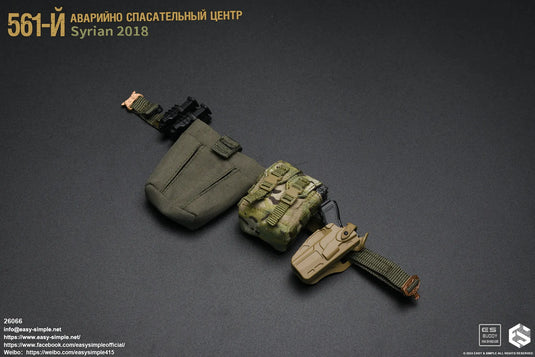 Russian Emergency Rescue Center - Belt Set w/Pistol