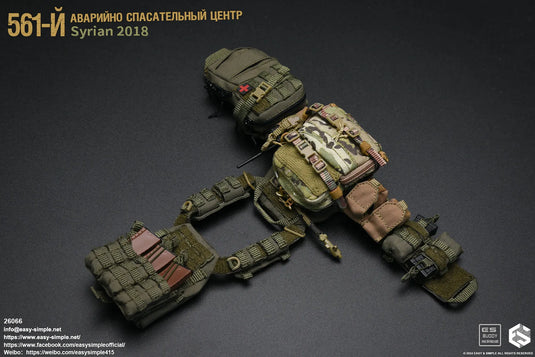 Russian Emergency Rescue Center - Plate Carrier w/Pouch Set