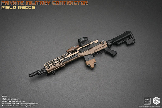 PMC Field RECCE - MA1 Rifle w/Black Feather Stock & Attachments