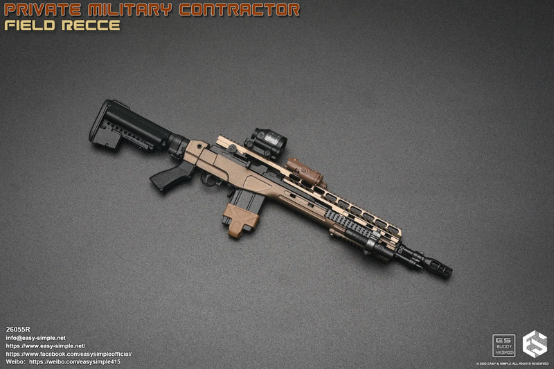 Load image into Gallery viewer, PMC Field RECCE - MA1 Rifle w/Black Feather Stock &amp; Attachments
