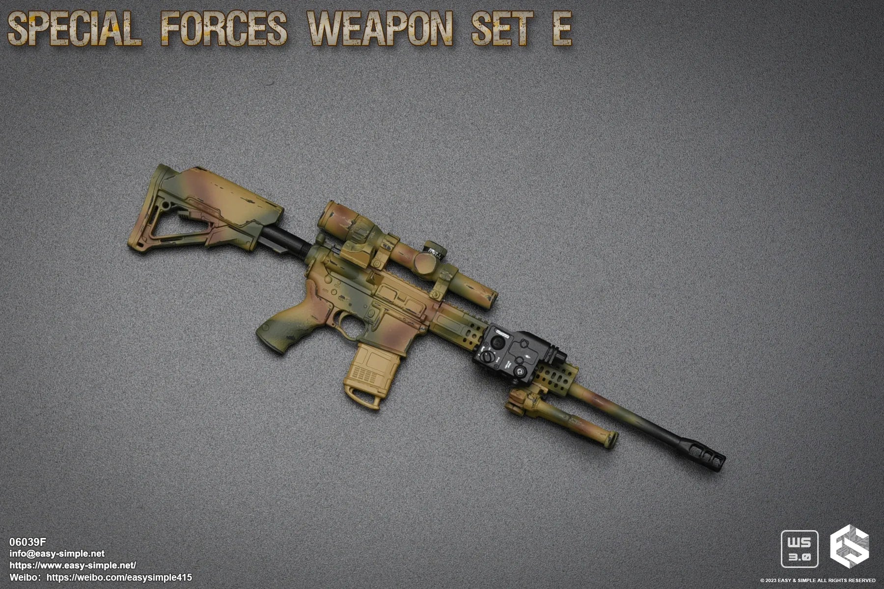 Special Forces Weapon Set E Version F - MINT IN BOX – BlackOpsToys