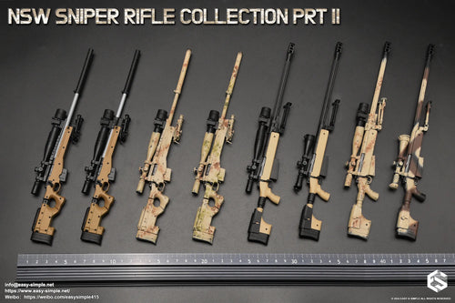 NSW Sniper Rifle Collection PRT II 8-Pack COMBO - MINT IN BOX