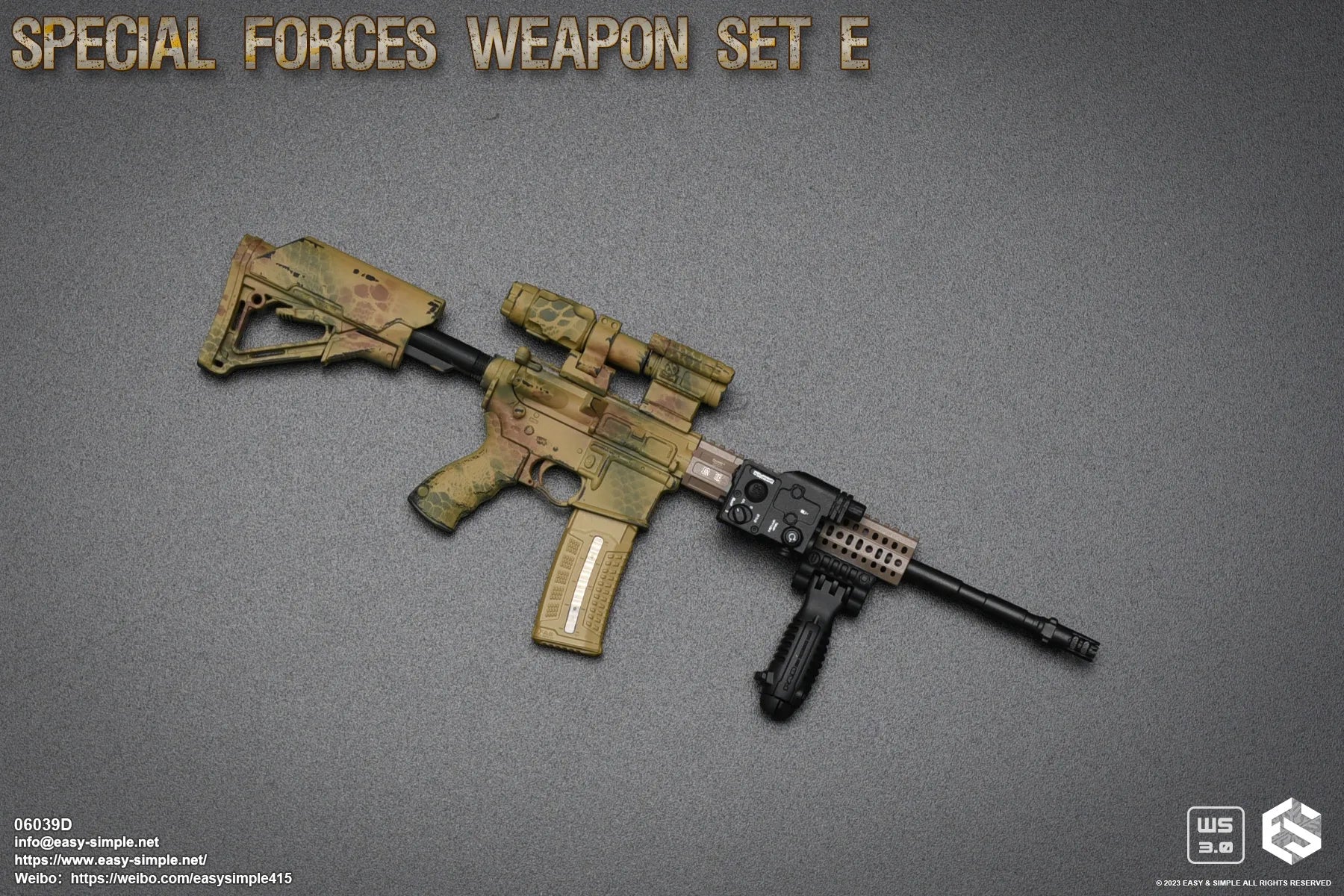 Special Forces Weapon Set E Version D- MINT IN BOX – BlackOpsToys