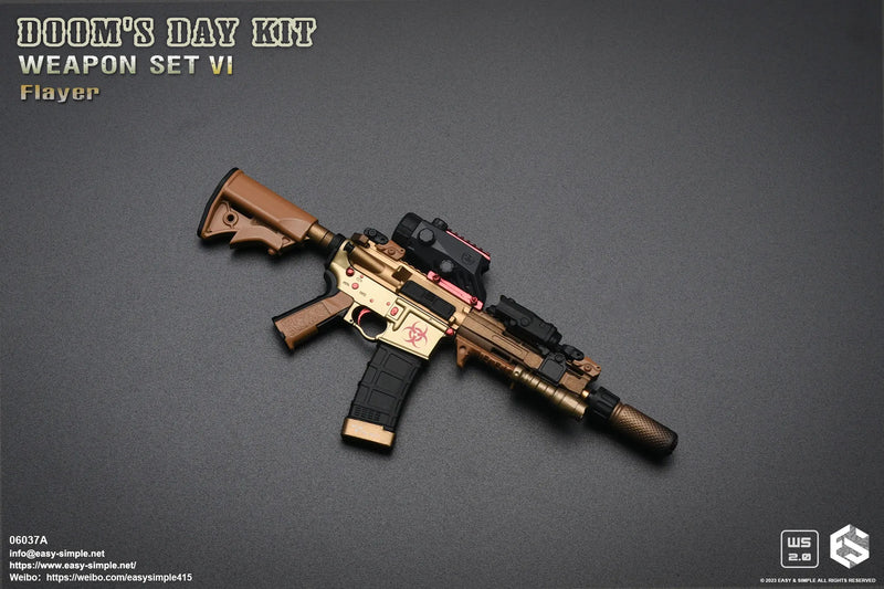 Load image into Gallery viewer, Doom&#39;s Day Weapon Set VI Ver. A - 5.56mm Magazine w/Holsters (x3)
